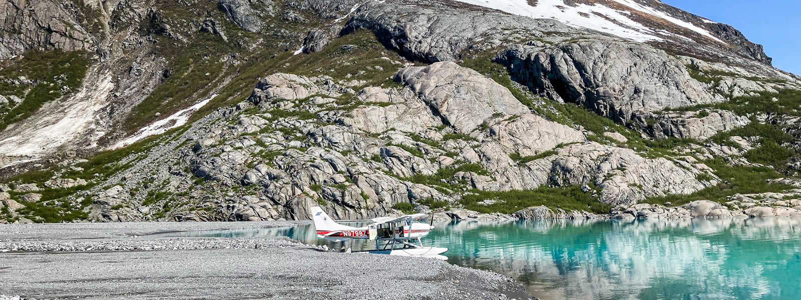 Flightseeing Glacier Lake